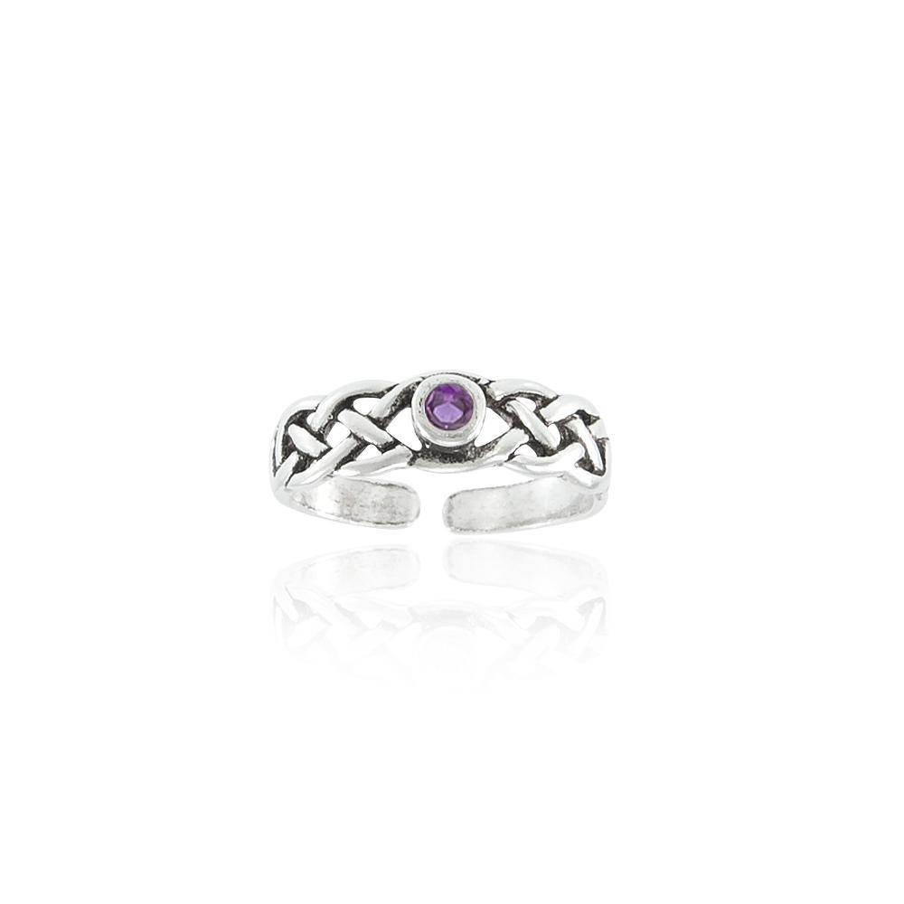 Celtic Knotwork Sterling Silver Ring TR3307