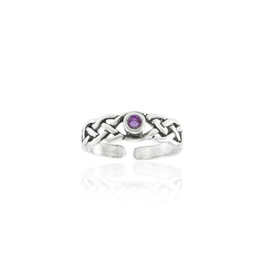Celtic Knotwork Sterling Silver Ring TR3307