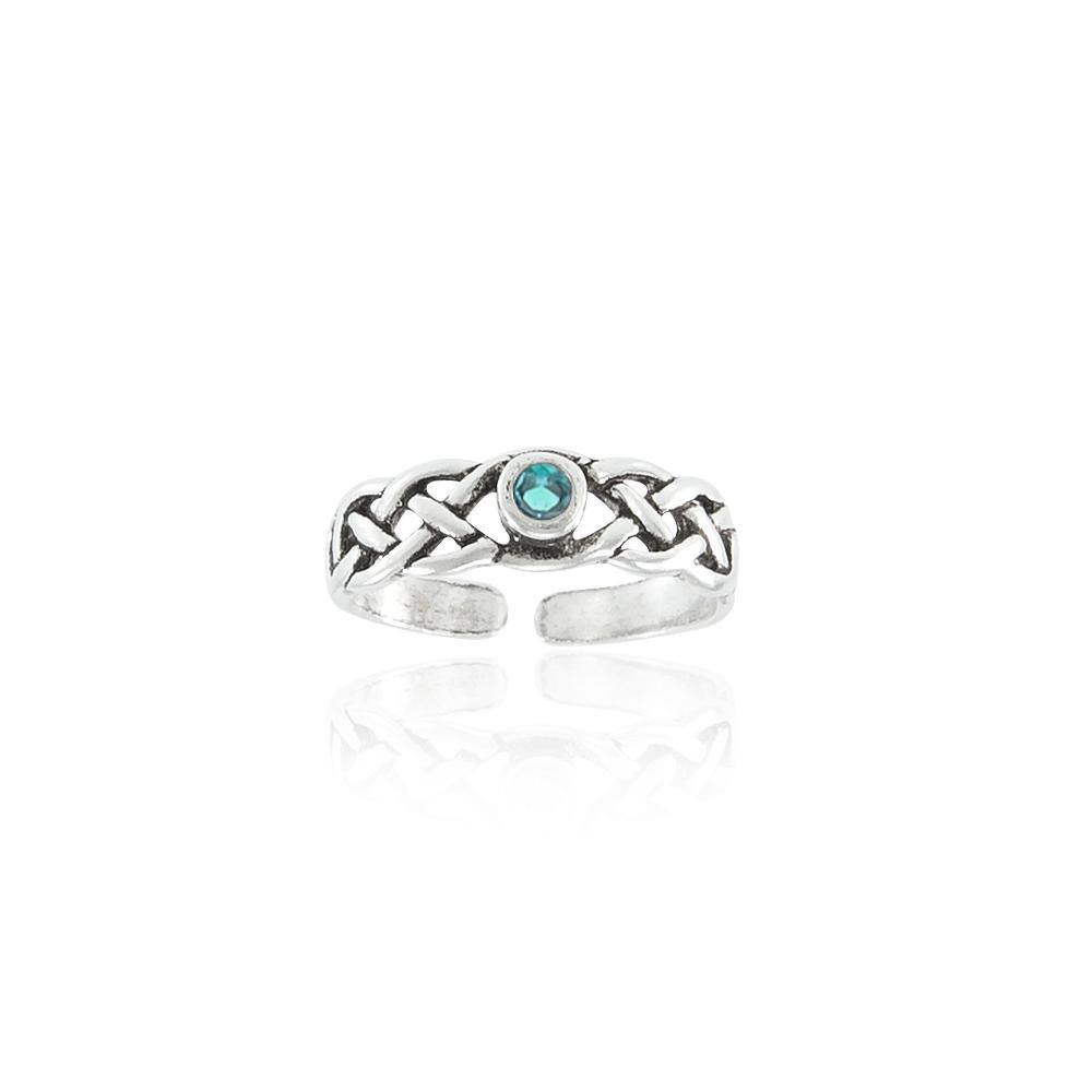 Celtic Knotwork Sterling Silver Ring TR3307