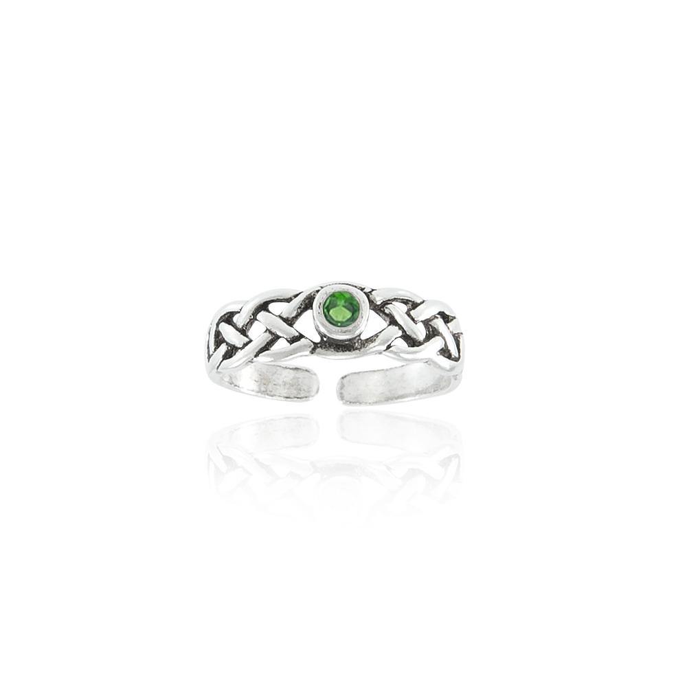Celtic Knotwork Sterling Silver Ring TR3307