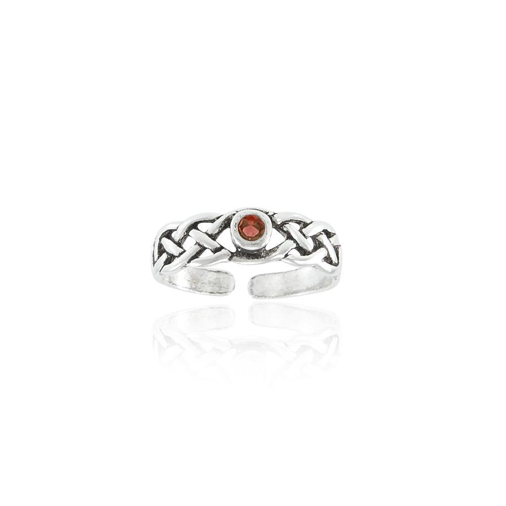 Celtic Knotwork Sterling Silver Ring TR3307
