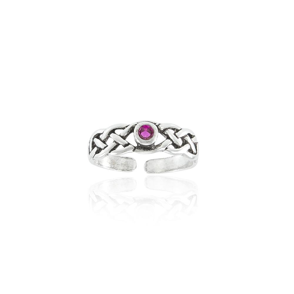 Celtic Knotwork Sterling Silver Ring TR3307
