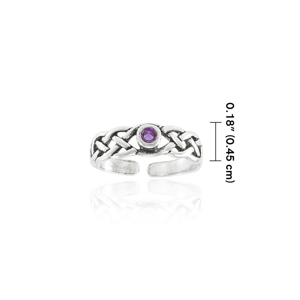 Celtic Knotwork Sterling Silver Ring TR3307
