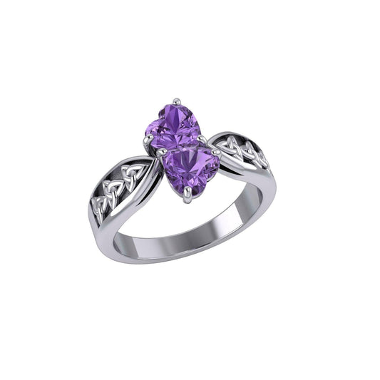 Triquetra Celtic Knot Silver Ring TRI1282
