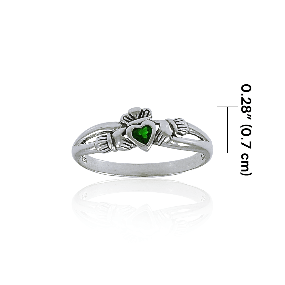 Celtic Claddagh Ring TRI1313