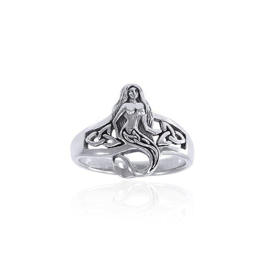 Celtic Mermaid Ring TRI1472
