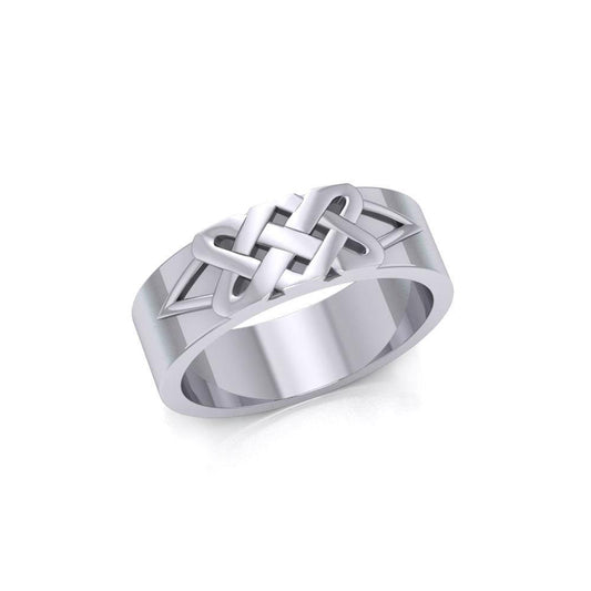 Celtic Knotwork Silver Ring SM225