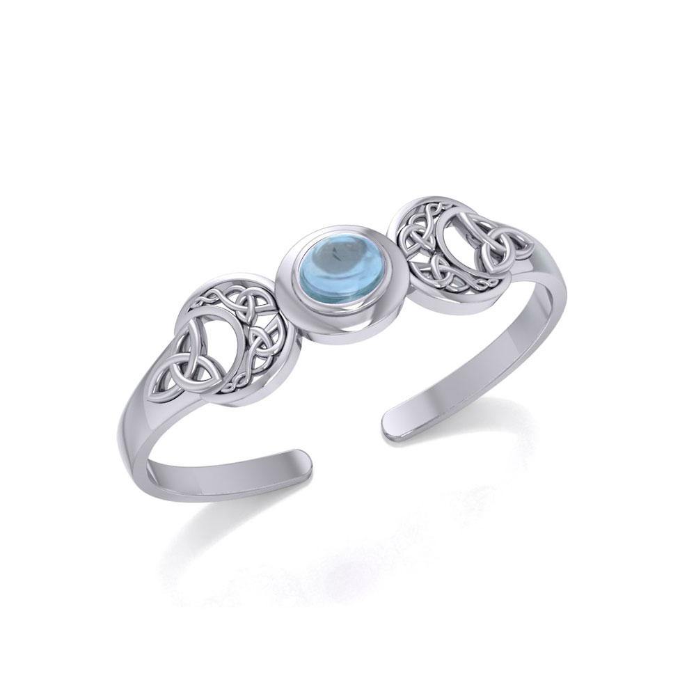 Celtic Triple Moon Bracelet TBG760