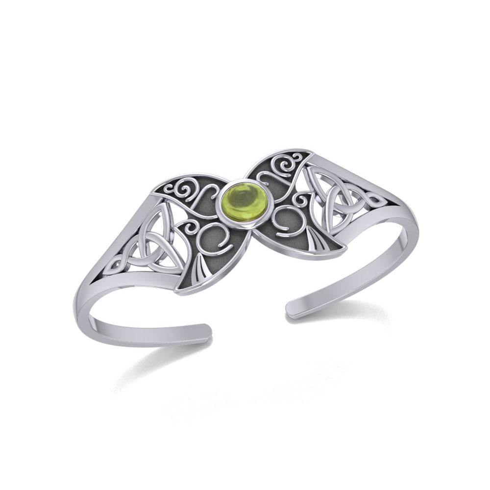 Blue Moon Celtic Triple Goddess Cuff Bracelet TBG762