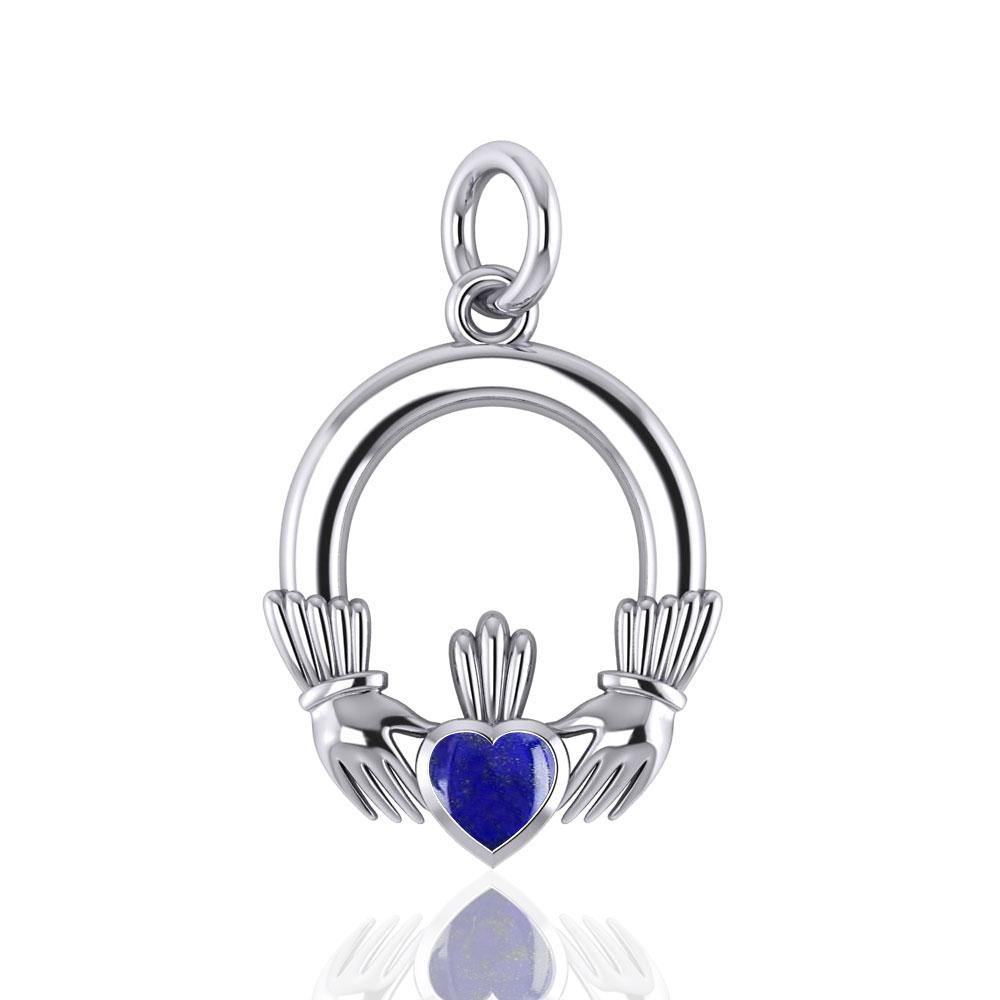 Celtic Claddagh Silver Charm TC318