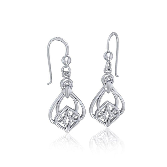 Celtic Knotwork Sterling Silver Earrings TE140