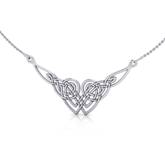 Celtic Knotwork Silver Necklace TN001