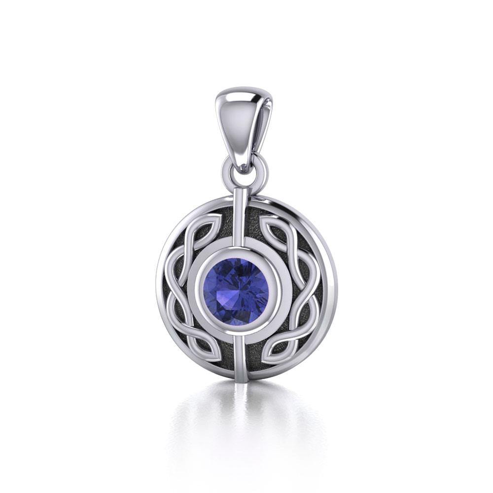 Celtic Knotwork Silver Pendant TP1176