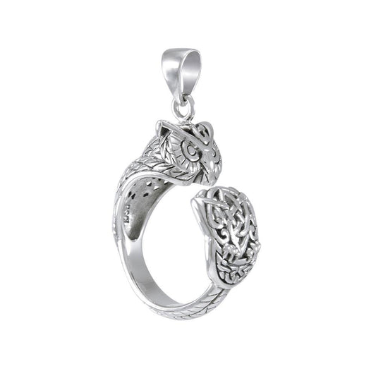 Sterling Silver Celtic Owl Pendant TPD4860
