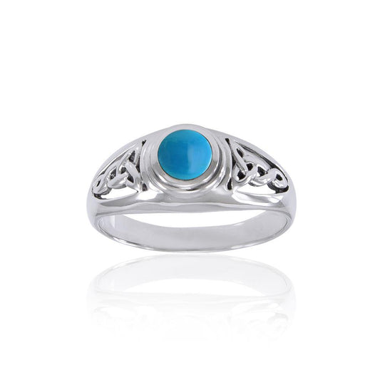 Trust in the endless possibilities ~ Sterling Silver Celtic Knotwork Ring TR2103