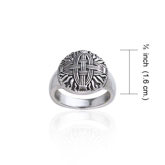 Celtic Cross of St. Brigid Ring TRI241